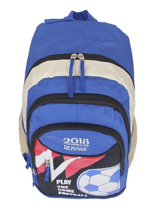 فيفا حقيبة ظهر مدرسية من فيفا سعة 40 لترًا باللونين الأزرق والأبيض (MBE-FF003) - Image 5